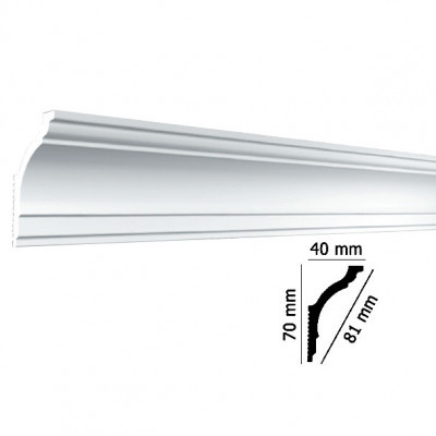 Плинтус потолочный GPX-8