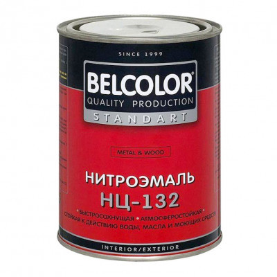 Нитроэмаль Белколор НЦ-132 черная 0,7кг