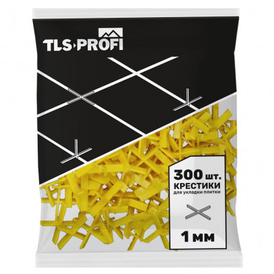 Крестики для плитки TLS-Profi 1мм (300шт)