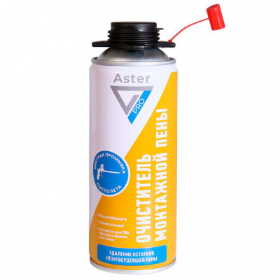 Очиститель монтажной пены Aster 520мл