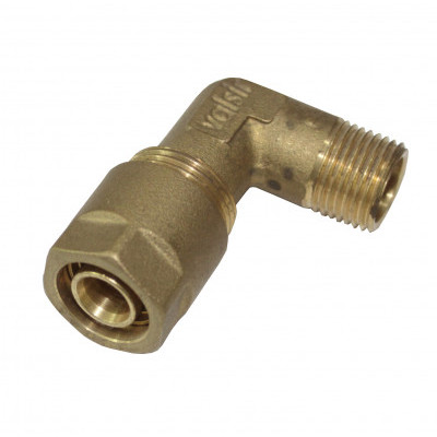 Угольник наружная резьба 20*1/2" Pexal