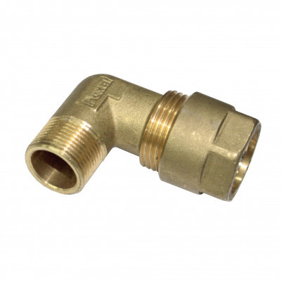 Угольник наружная резьба 26*3/4" Pexal