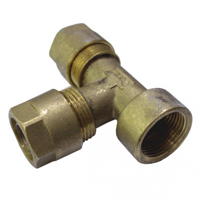 Тройник боковая резьба 26*1*26" Pexal