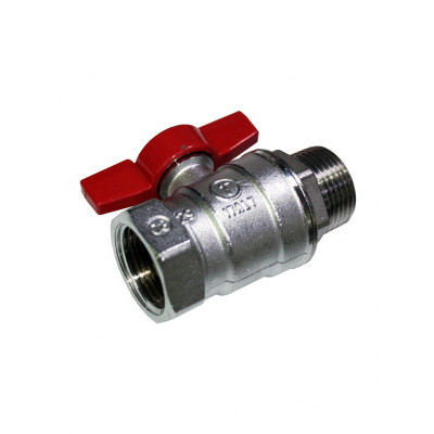 Кран шаровый вн*нар резьба 1 Giacomini