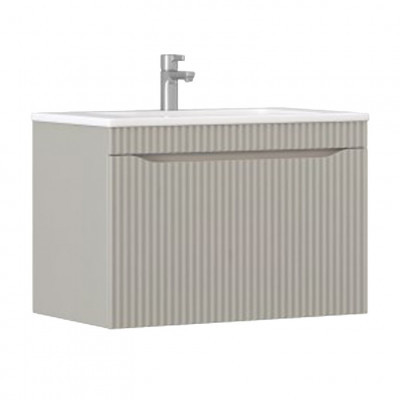 Тумба с раковиной "Velvex" Alba 800-0-1 тирамису подвесная ум. Modul