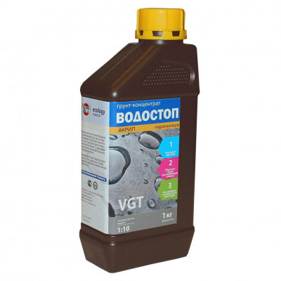 Грунт-концентрат Водостоп-акрил VGT 1кг