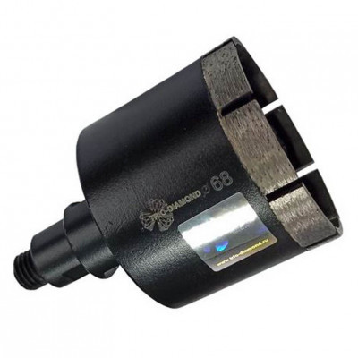 Коронка алм. Trio 68мм по керамогр. 8z М14 дрель/УШМ