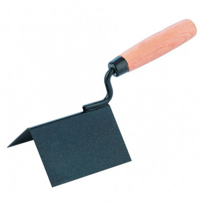 Кельма угловая для внешних углов, стальная 110*75*75мм Сибртех