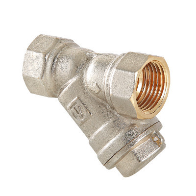 Фильтр косой сетчатый 1" внутренняя-внутренняя резьба VALTEC