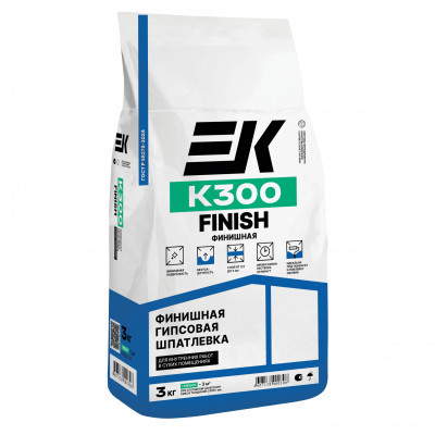 Шпаклевка гипсовая ЕК К300 3кг