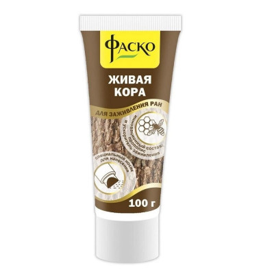 Живая КОРА средсвто для заживления ран 100г Фаско