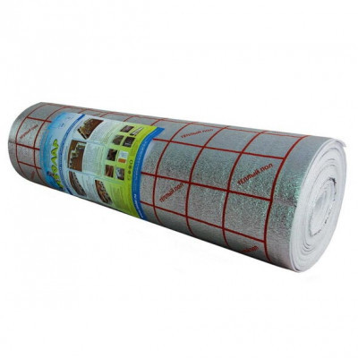 ИЗОЛАР ЛМ-Теплый пол с разметкой 3мм 1*25м (25м2)