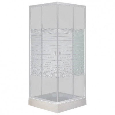 Душевой уголок "Loranto" CS-8024S 90*90*195 низ/под