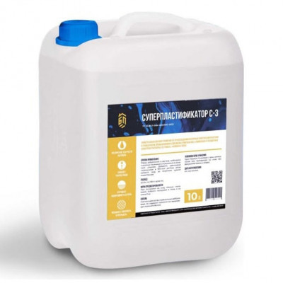 Суперпластификатор С-3 для бетонов и строит. растворов Битум Продукт 10л