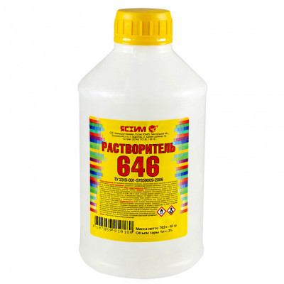 Растворитель 646 1л Ясхим