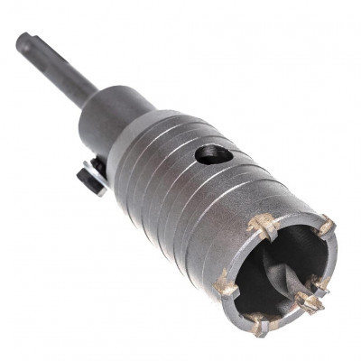 Коронка по бетону SDS+ 40мм, в сборе Hardcore