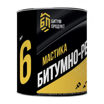 Мастика Резино-Битумная Битум Продукт 2кг