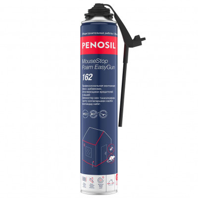 Пена профессиональная PENOSIL MousStop 162 антимышиная 870мл