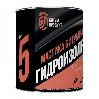 Мастика Битумная Гидроизоляционная Битум Продукт 2кг