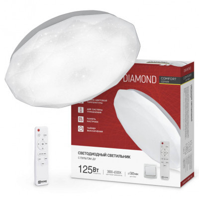 Светильник In Home с/д потолочный LED 125W Даймонд
