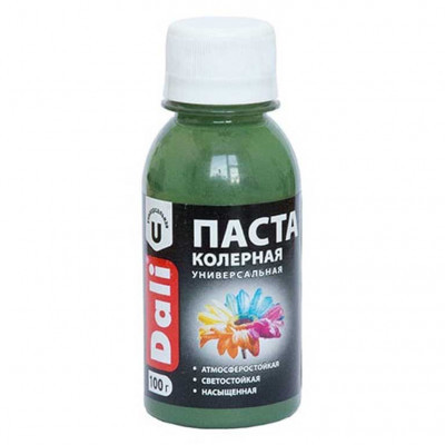 Колерная паста Dali 100г оливковый