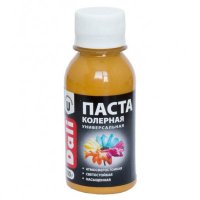 Колерная паста Dali охра 100г