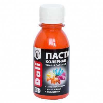 Колерная паста Dali персик 100г
