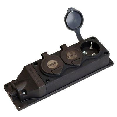 Колодка 1-2.Sale 3гн 2Р+РЕ 16А 220-240V IP44
