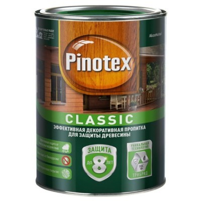 Пропитка Pinotex Classic тиковое дерево 1л