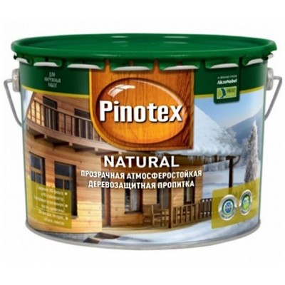 Пропитка PINOTEX Natural прозрачн. атмосферост.2,7л