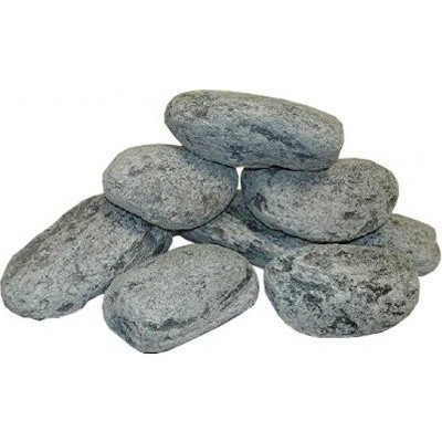 Камень для бани и сауны Габро-диабаз обвалованный 20 кг