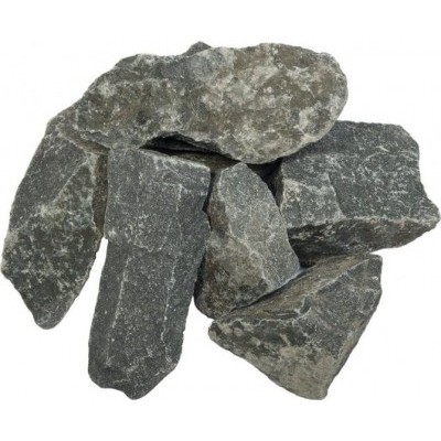 Камень для бани и сауны Габро-диабаз колотый 20 кг