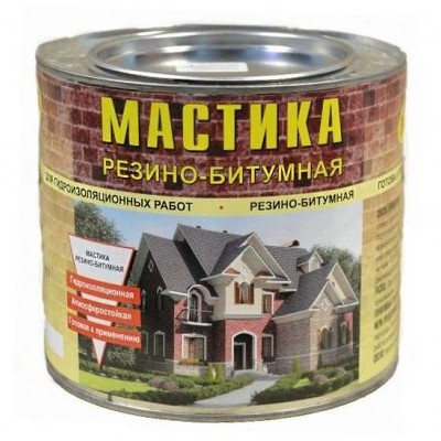 Мастика Лонтрек резино-битумная 2л