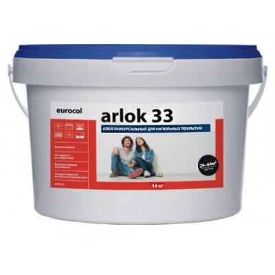 Клей 33 водно-дисперсионный Arlok 14 кг.