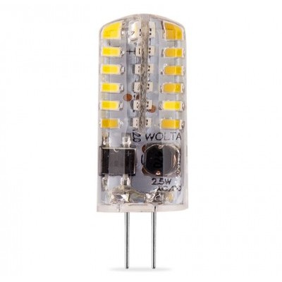 Лампа Wolta LED G4 2.5W 3000K 220V