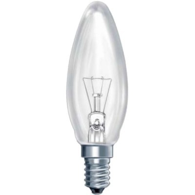 Лампа "Uniel" C35 40w/CL/E14