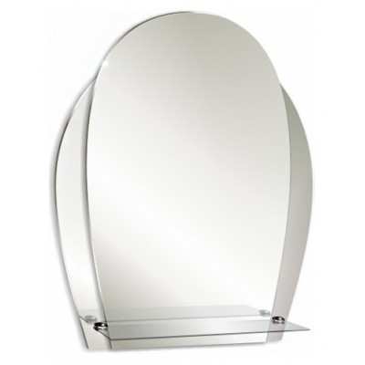 Зеркало Серебряные зеркала "Дельфин" 445*580