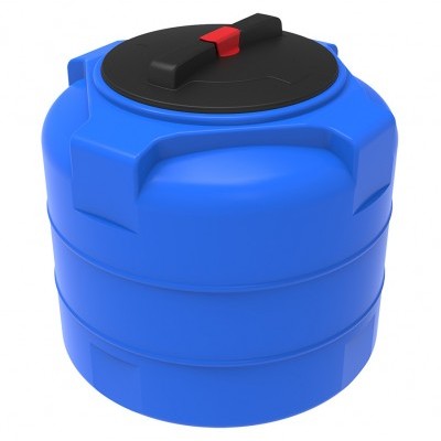 Ёмкость для воды Т 100л синий с дыхательным клапаном