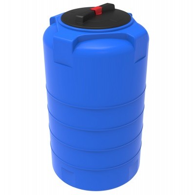 Ёмкость для воды Т 200л синий с дыхательным клапаном