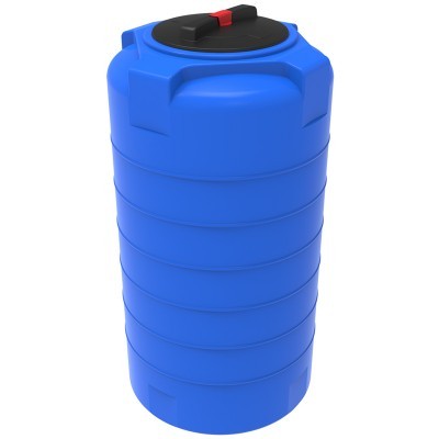 Ёмкость для воды Т 300л синий с дыхательным клапаном