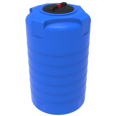 Ёмкость для воды Т 500л синий с дыхательным клапаном