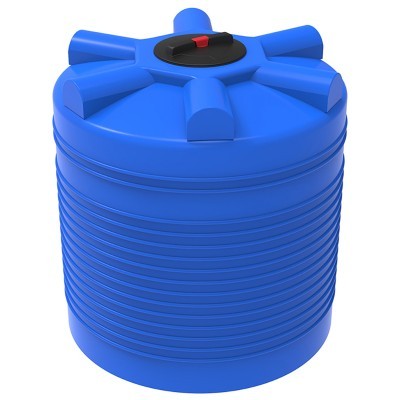 Ёмкость для воды ЭВЛ 1000л синий с дыхательным клапаном