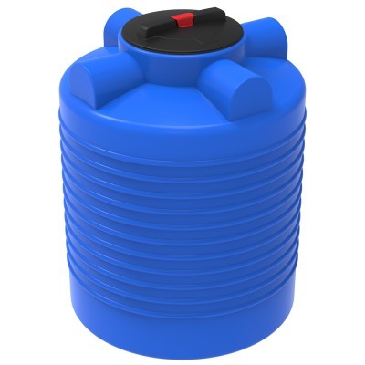 Ёмкость для воды ЭВЛ 300л синий с дыхательным клапаном