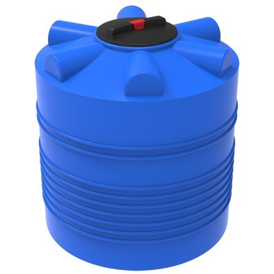 Ёмкость для воды ЭВЛ 500л синий с дыхательным клапаном