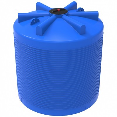 Ёмкость для воды ЭВЛ 7500л синий с дыхательным клапаном