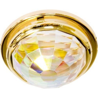 Светильник CD4122 JCDR 50W G5.3 многоцветный, золото (с лампой)
