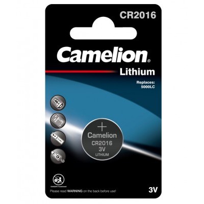 Батарейка Camelion CR2016 bl/5