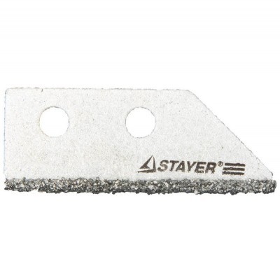 Лезвия Stayer PROFI сменное с карбидным  напылением для скребка 2шт