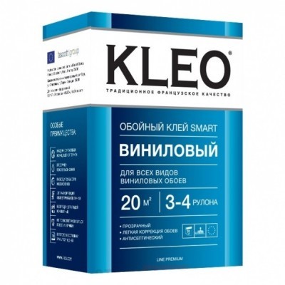 Клей обойный KLEO SMART 3-4 винил 90 гр.